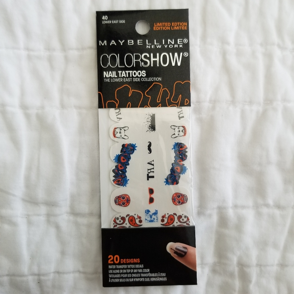 Maybelline Colorshow Nail Tattoos. LOWER EAST SIDE